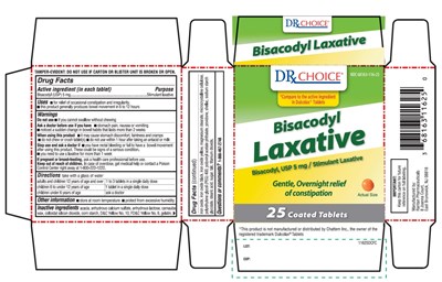 Bisacodyl Laxative 25 Coated Tablets (11625dc Updated Artwork.jpg)
